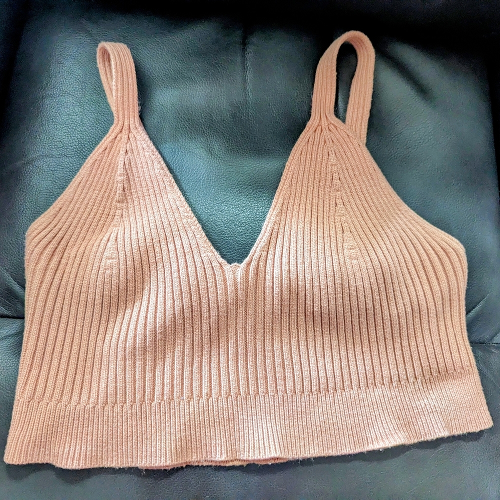 Contour Rib Knit Cami - Picture 4 of 5
